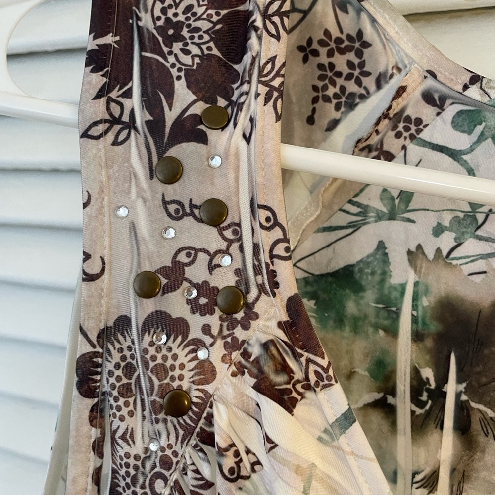 Whimsical, Y2K Floral Blouse - new with tags! - Picture 5 of 7